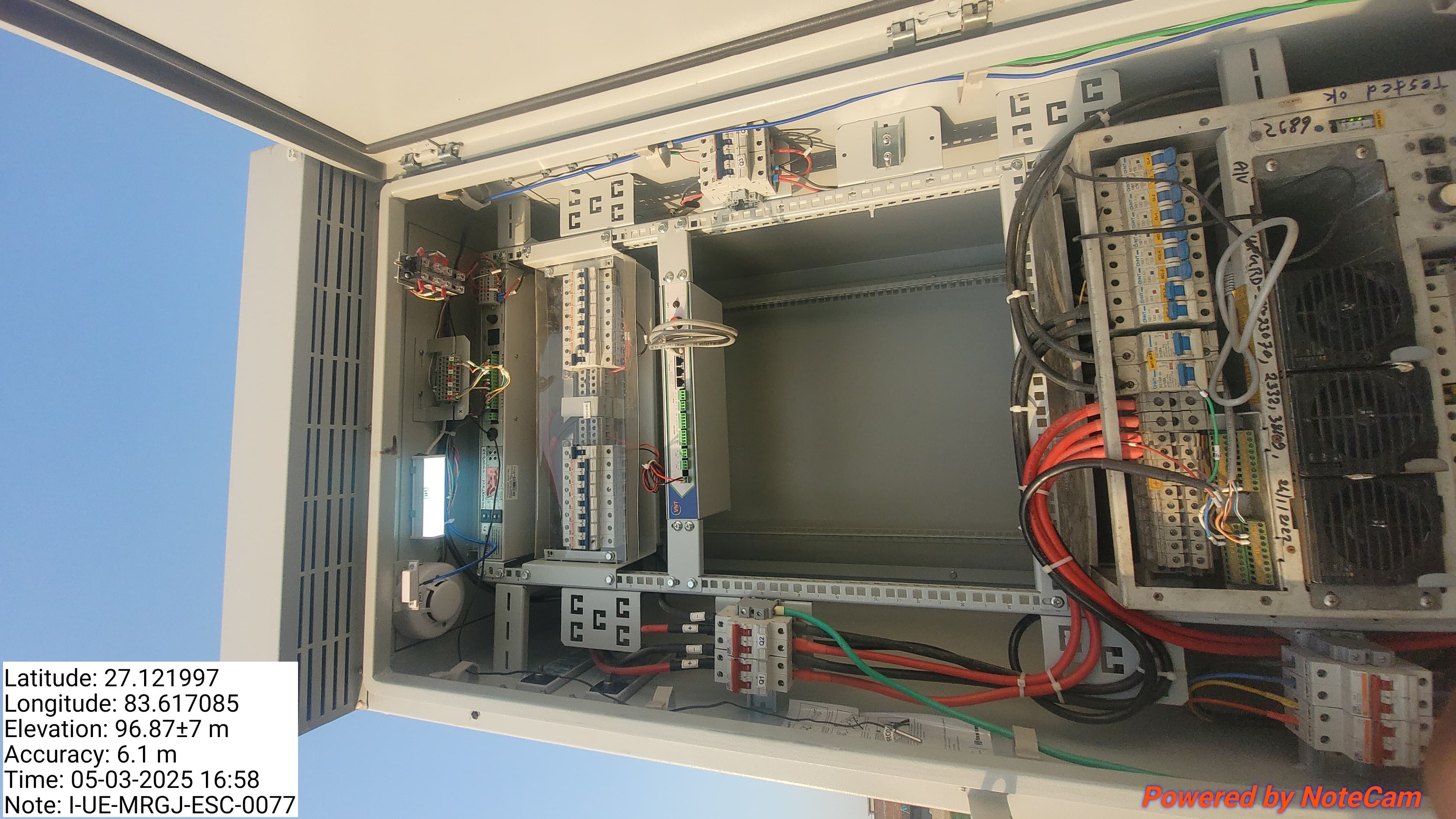 MTR Site – Ground Installation, Structure Mounting & Electrical Commissioning